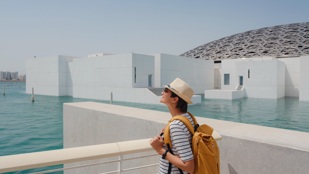 Louvre Museum in Abu Dhabi