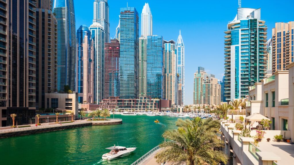 Dubai the marina