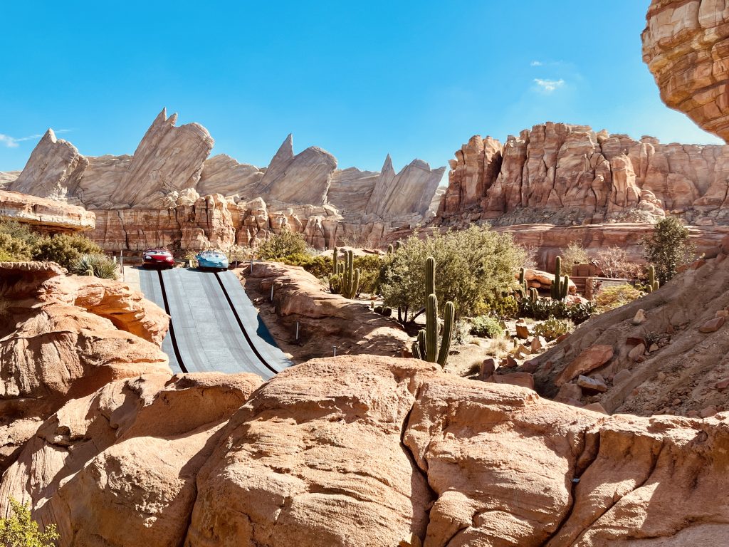 Cars land at Disneyland Resort
