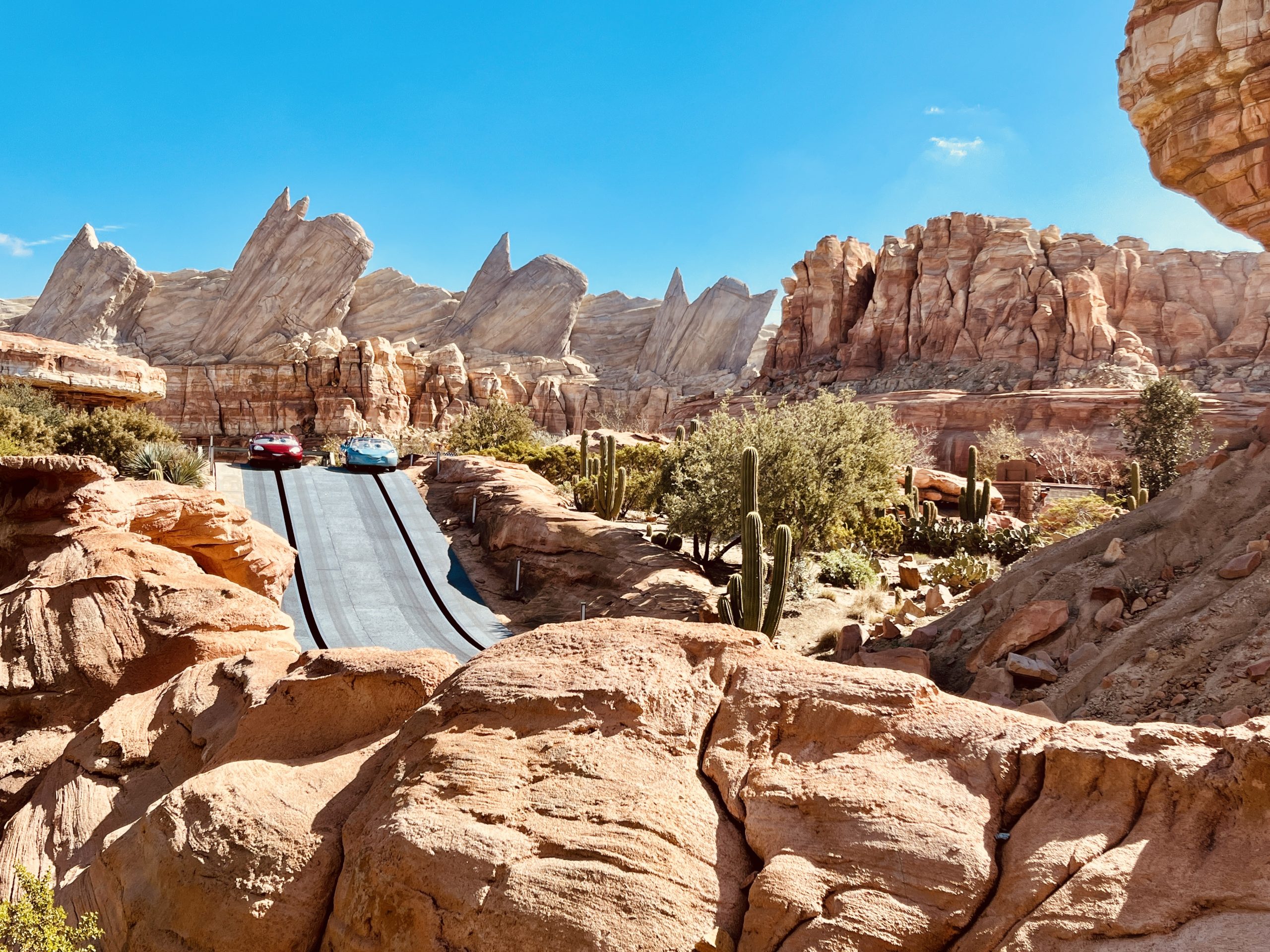 Cars land at Disneyland Resort