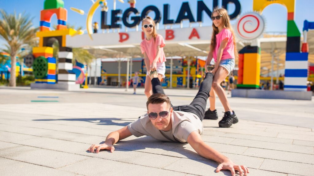 Legoland Dubai - attractions and themed areas for families with children