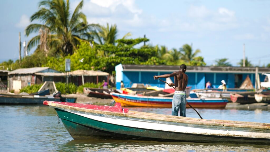 Old Wooden Boats in Jamaica Shore