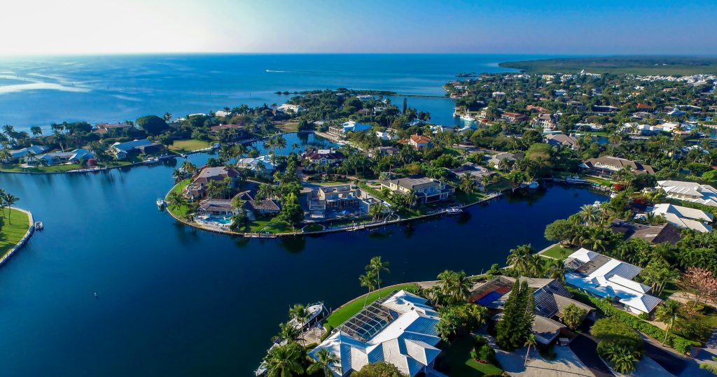 Florida Keys top view