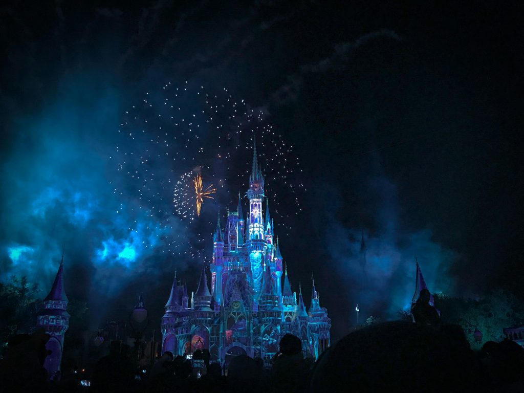 Walt Disney World Magic Kingdom fireworks - Amusement parks in America vacation Disney