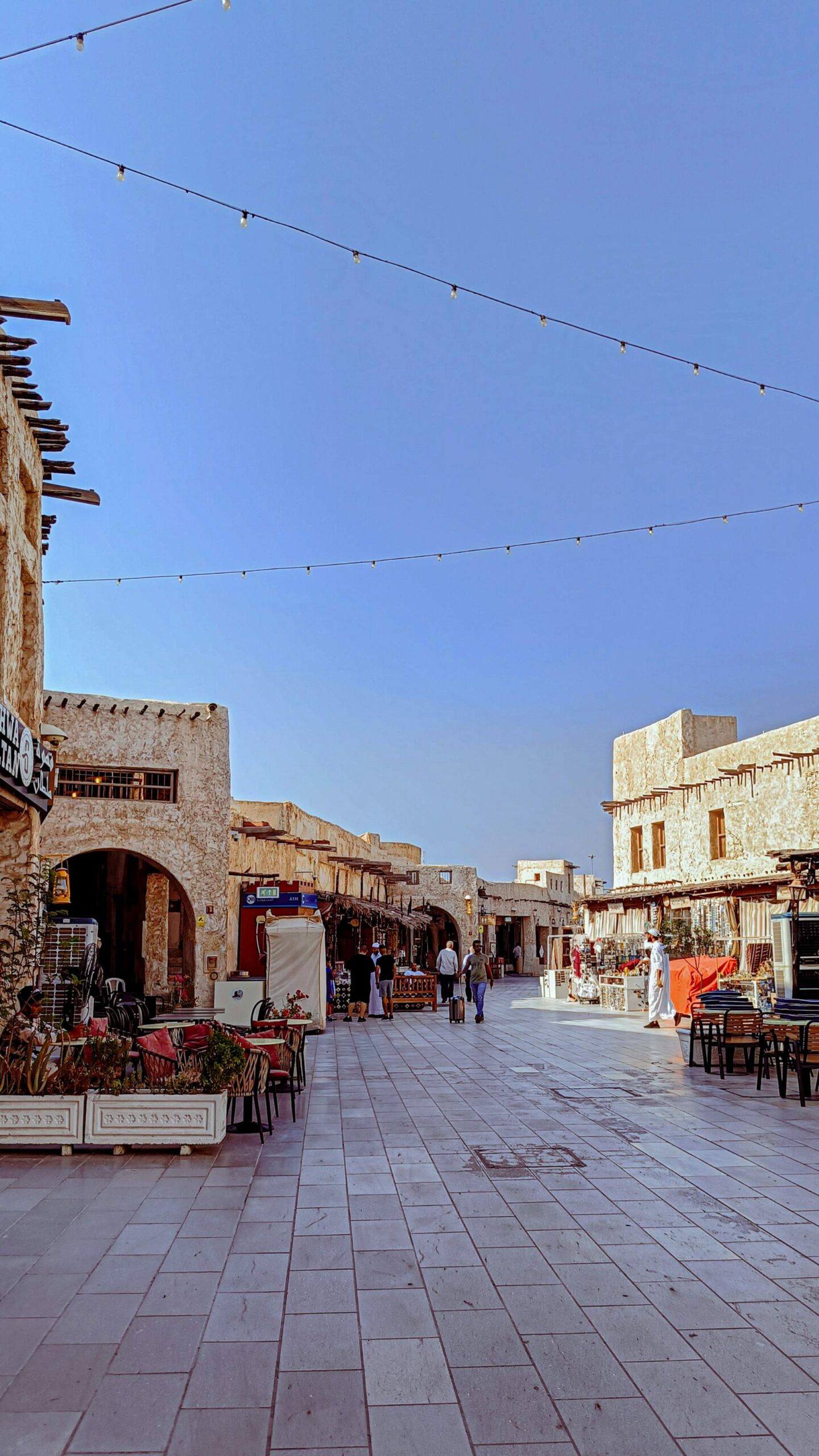 markets of Souq Waqif in Qatar