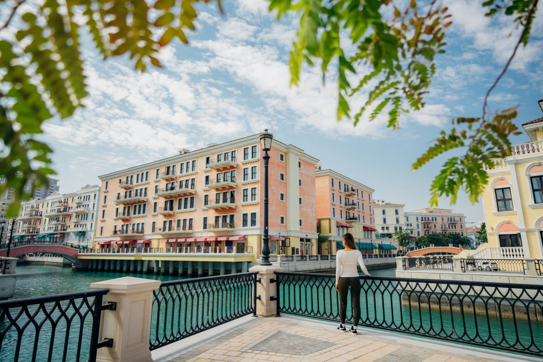 Qanat Quartier The Venice of Qatar