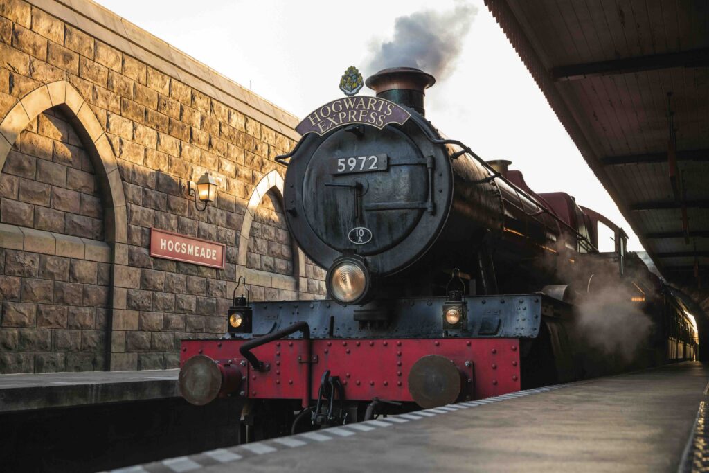 Hogwarts Express Universal in het Harry potter park in Florida, Orlando
