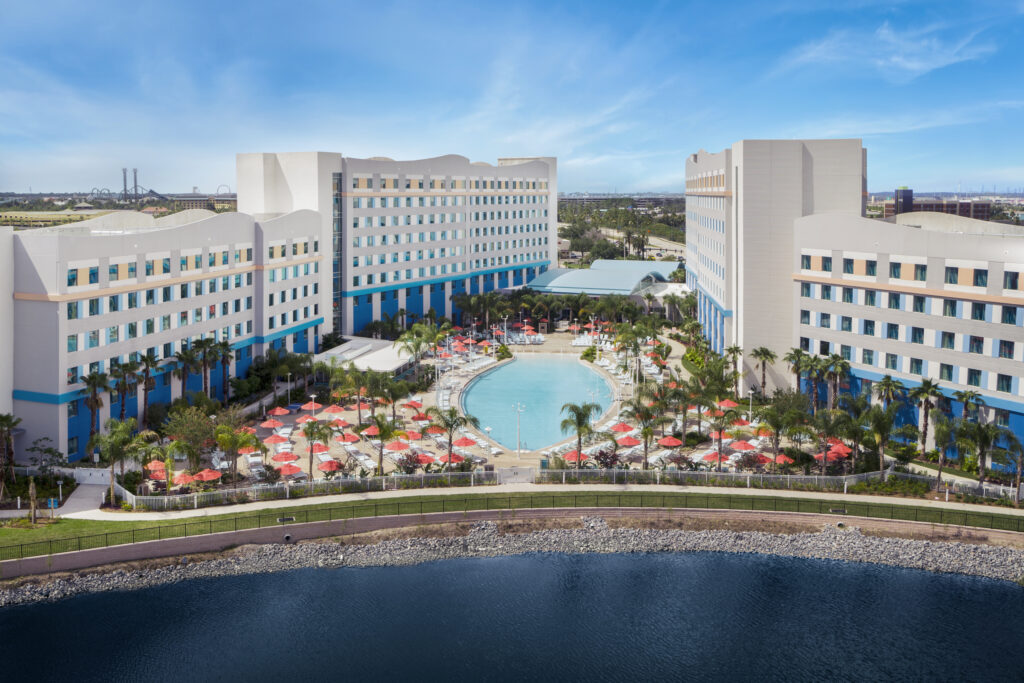 Universal Endless Summer Resort Surfside Inn Universal Orlando view