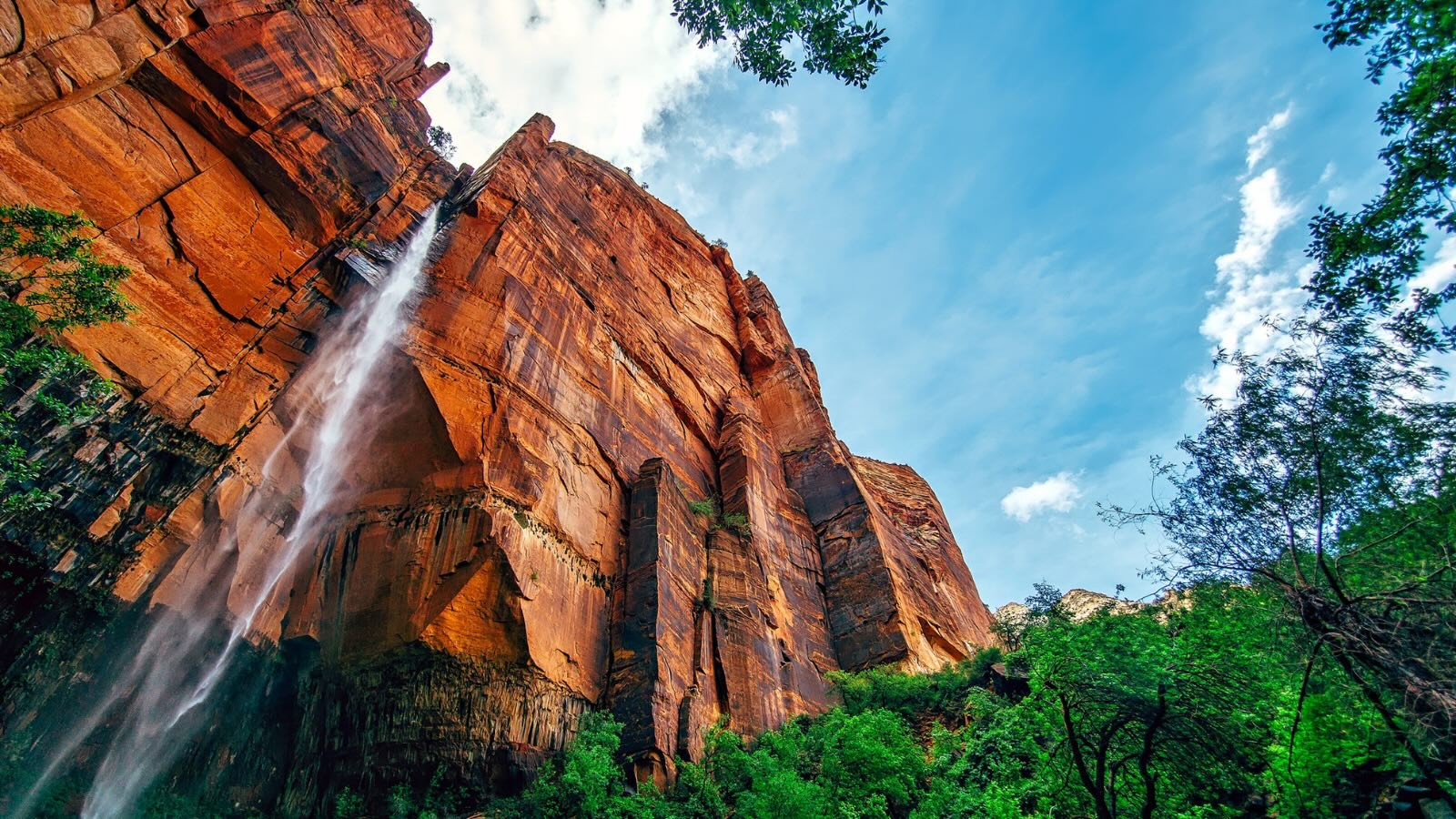 Waterfall in Yosemite National Park