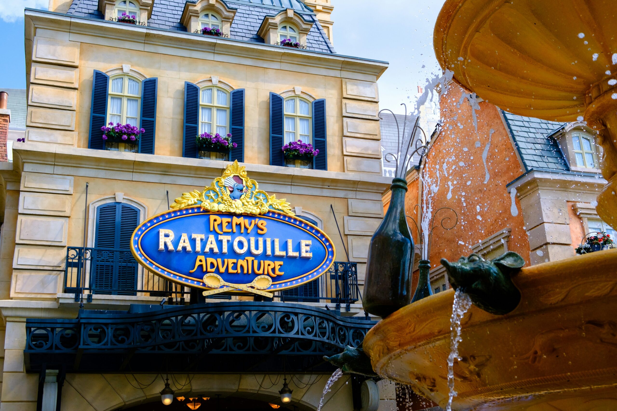Ratatouille the ride at Epcot - Walt Disney World Resort Remi