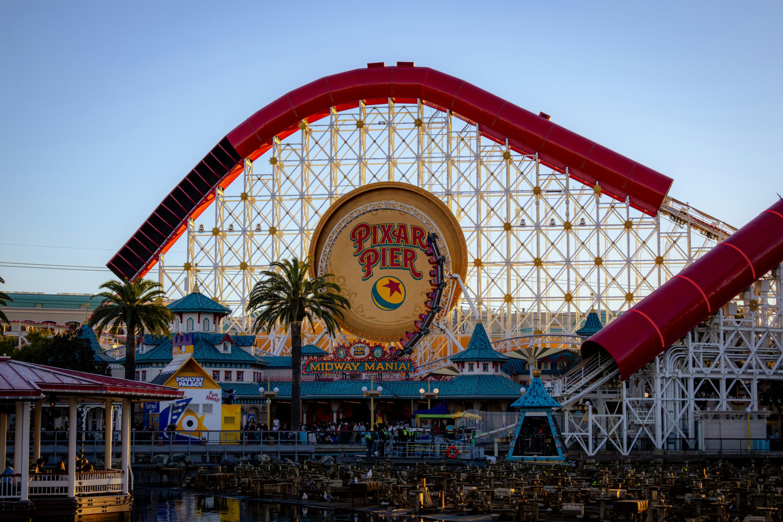Disney California Adventure Park Pixar Pier