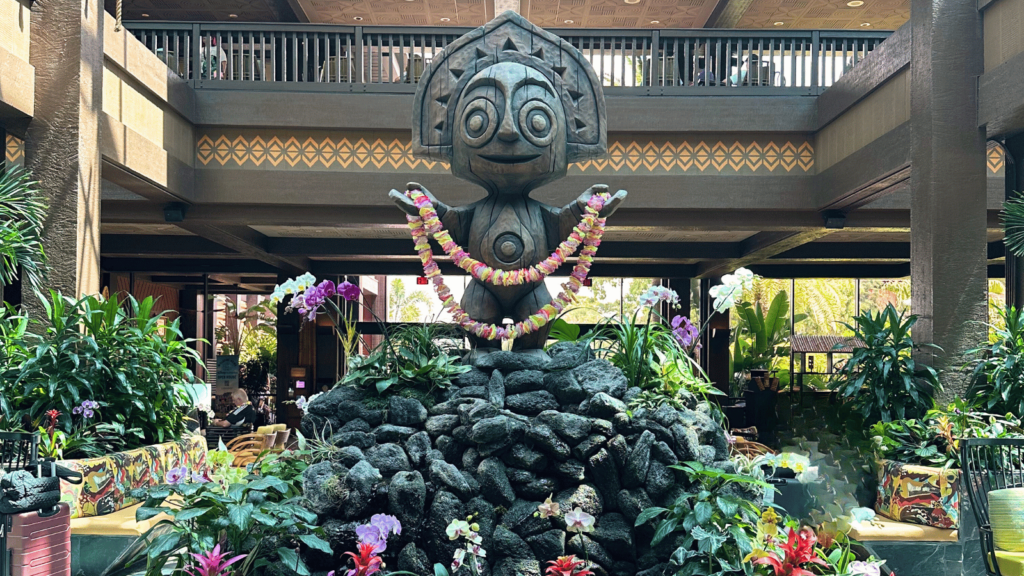 Disney's Polynesian Resort lobby entrance