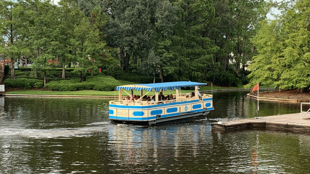Port Orleans boat to Disney Springs