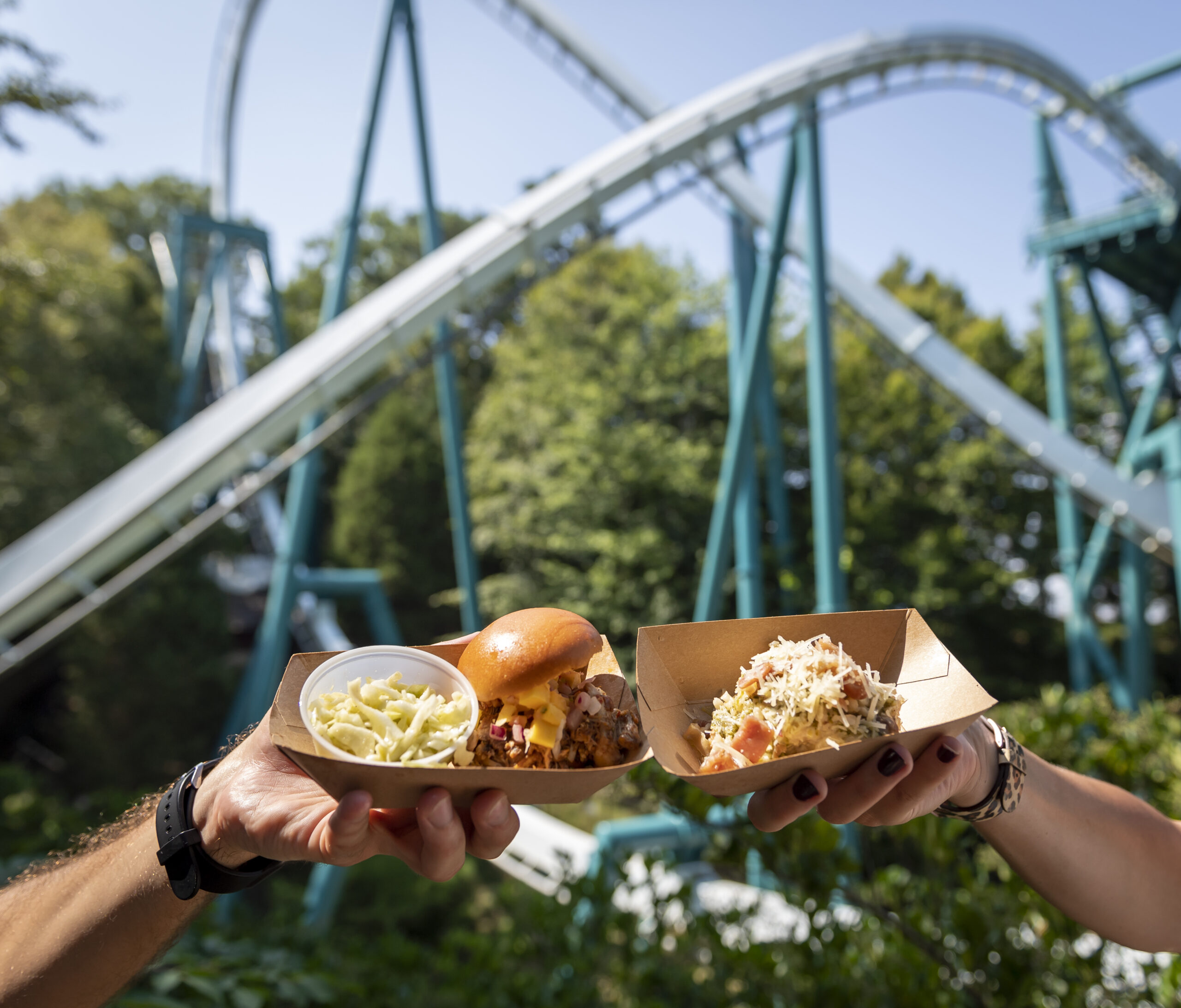 SeaWorld snacks in amusement park Florida