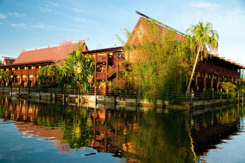 Walt Disney World Polynesian - Deluxe Resort Facade Luxe Disney Vakantie
