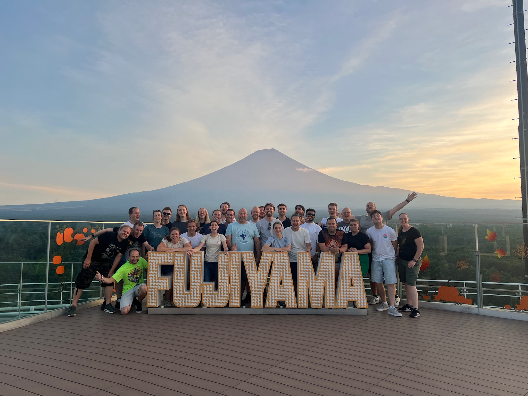 Mount Fuji Fuji Q group tours Themetour