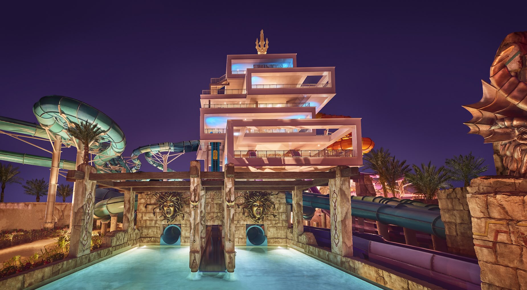 Atlantis Aquaventure World Dubai United Arab Emirates Trident Tower