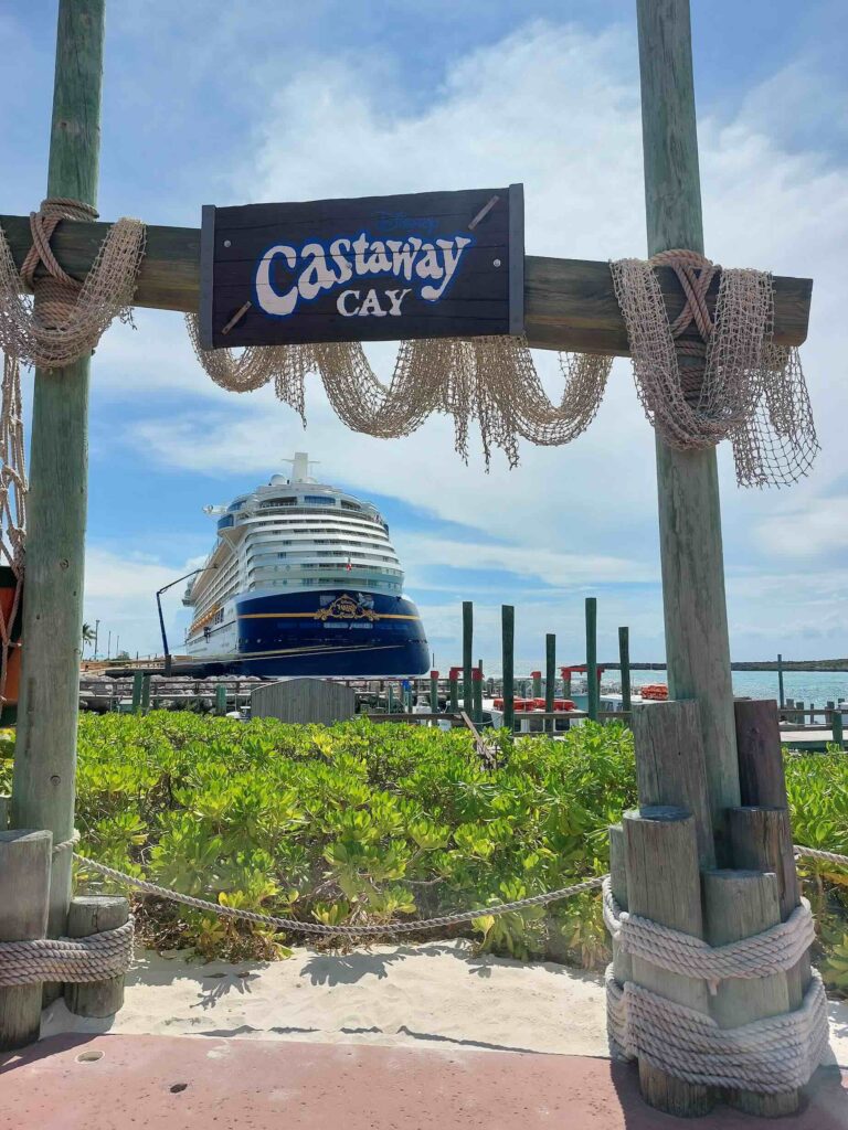 Disney Cruise Line in Castaway Cay, het prive eiland van Disney