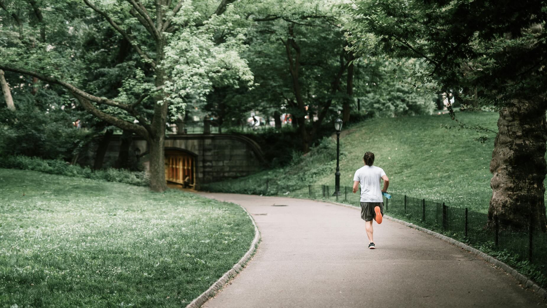 Central Park New York - NYC United States running