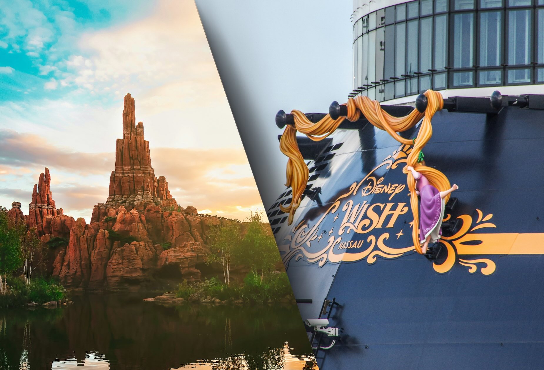Walt Disney World Orlando - Disney Wish Cruise Line Rapunzel