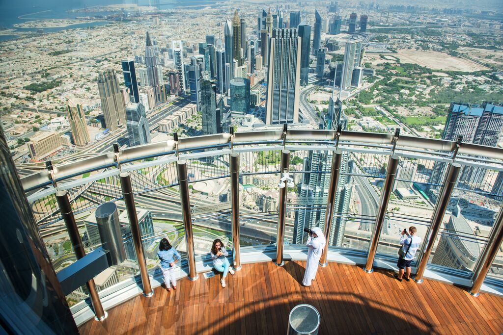 Dubai Burj Khalifa United Arab Emirates Views