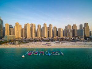 Dubai United Arab Emirates JBR Beach view