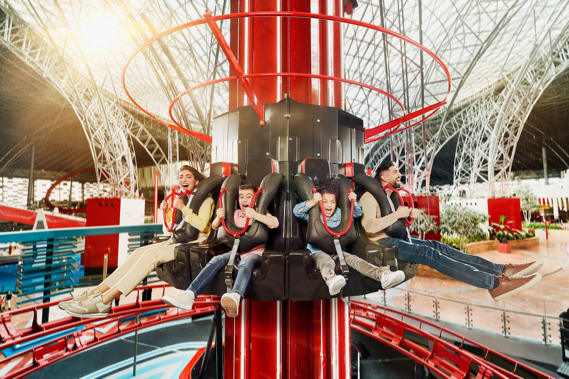 United Arab Emirates Ferrari World Abu Dhabi - Turbo Tower FamilyZone