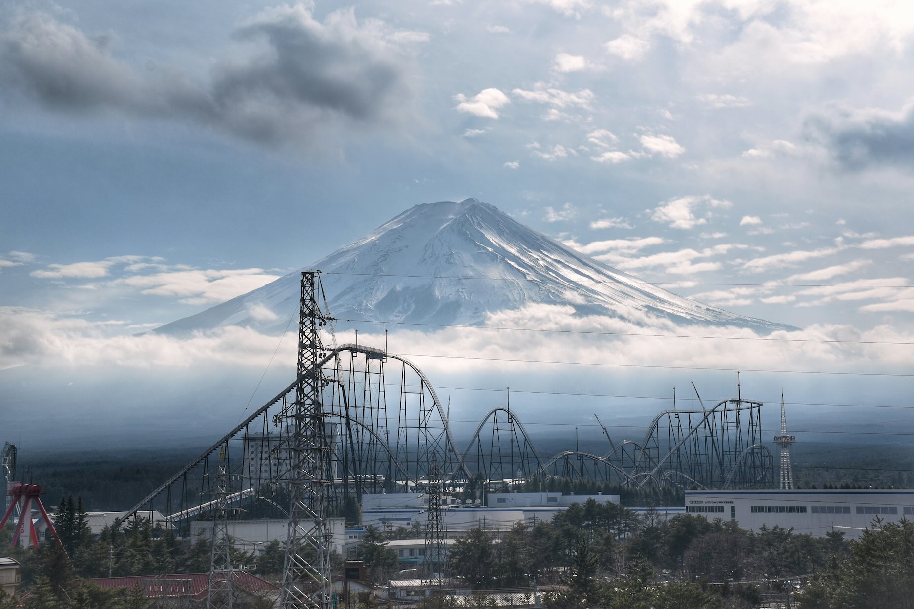 Fuji-Q Highland Coin Fuji - Japan Asia Amusement Park