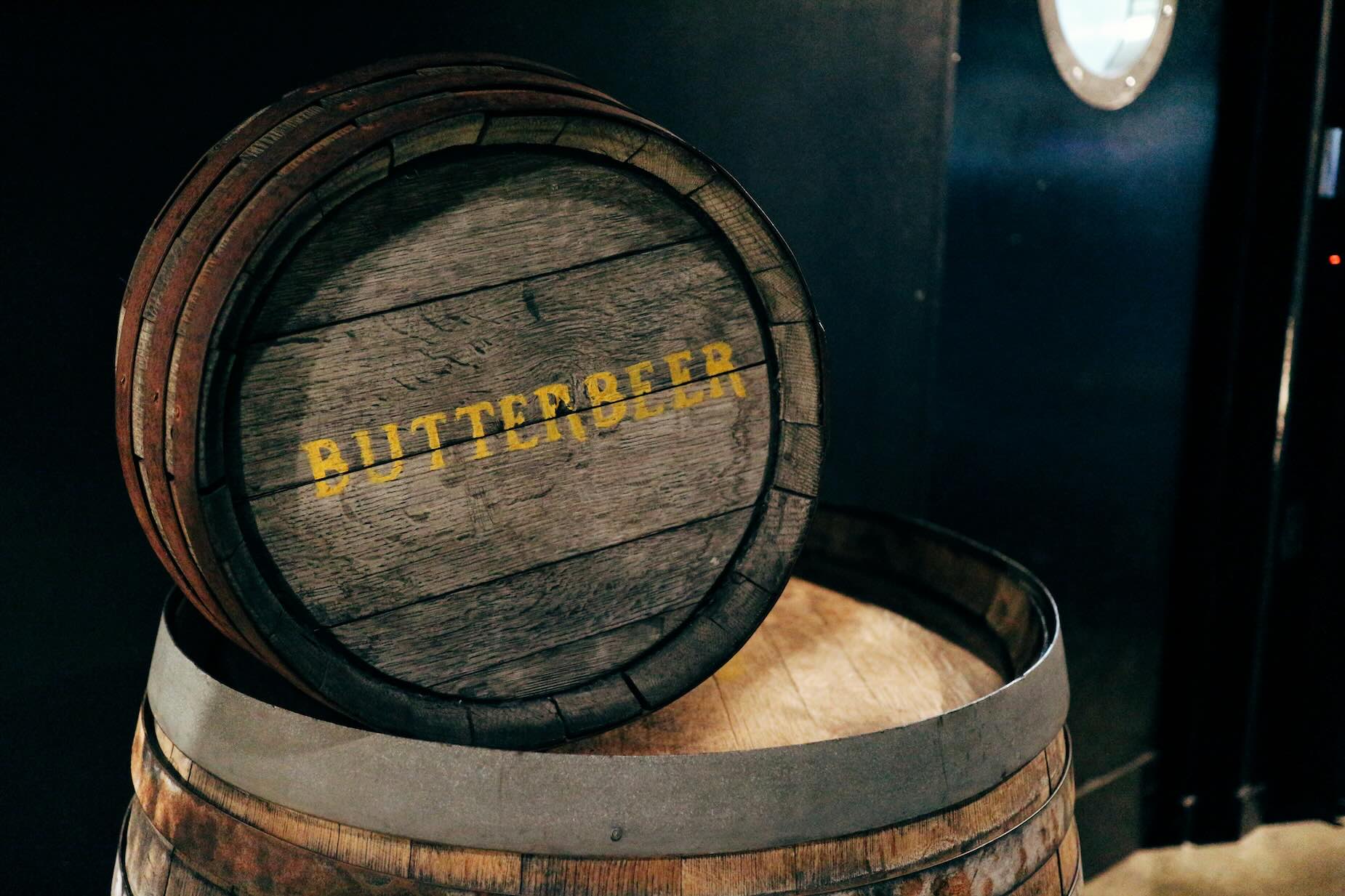 Butterbeer barrel Harry Potter studios tour - Tokyo Japan Asia