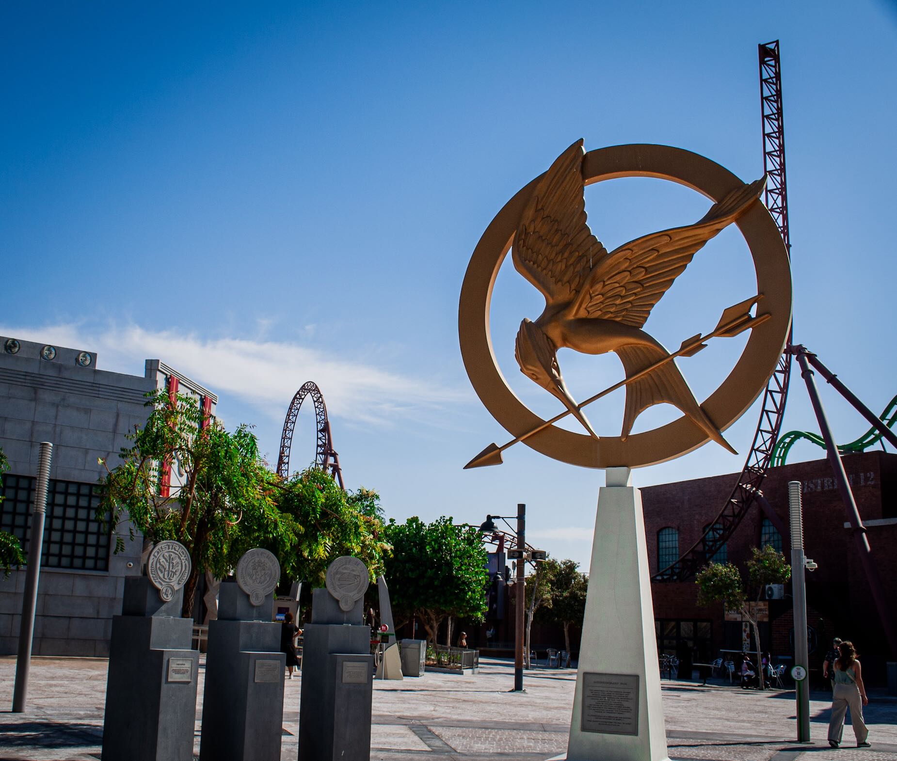 Hunger Games Mockingjay Motiongate Dubai - Dubai Parks & Resort