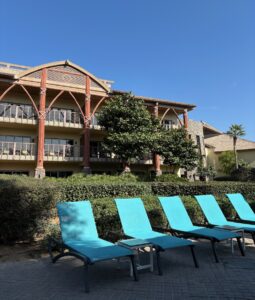 Lapita Resort Dubai Building and Swimming Pool - Dubai Parks & Resorts