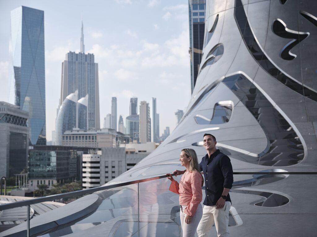 Museum of the Future Dubai United Arab Emirates Outside