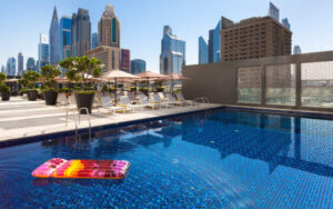 Dubai United Arab Emirates Rove City Walk Pool