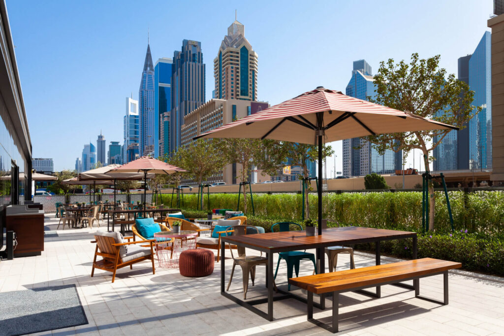Dubai United Arab Emirates Rove City Walk Terrace
