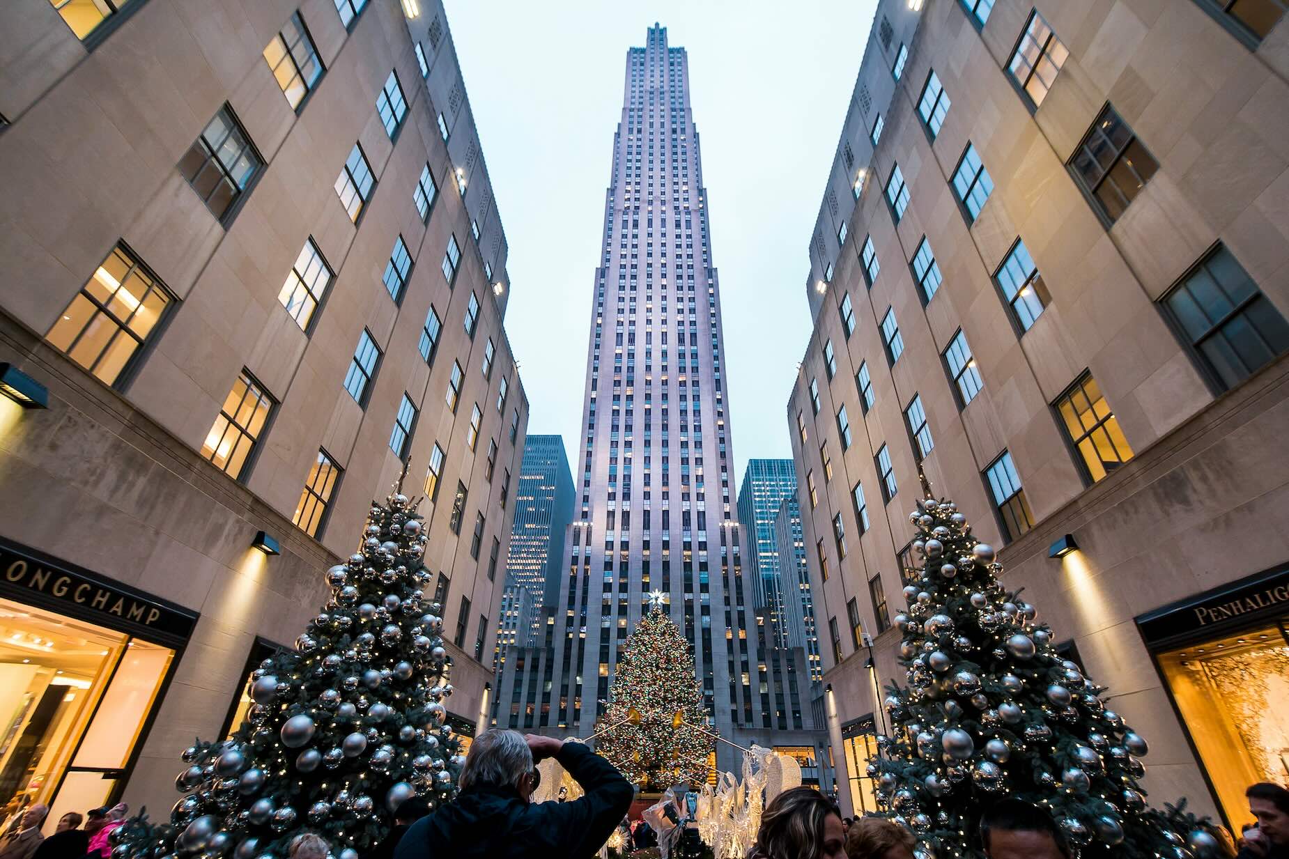 Rockefeller Center New York - NYC United States Building Christmas