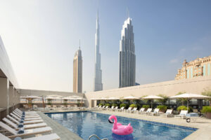 Dubai United Arab Emirates Rove Downtown Pool