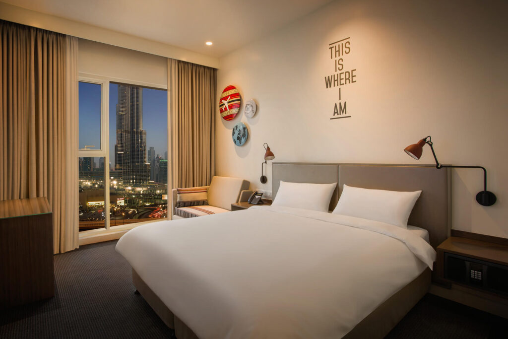 Dubai United Arab Emirates Rove Downtown Room
