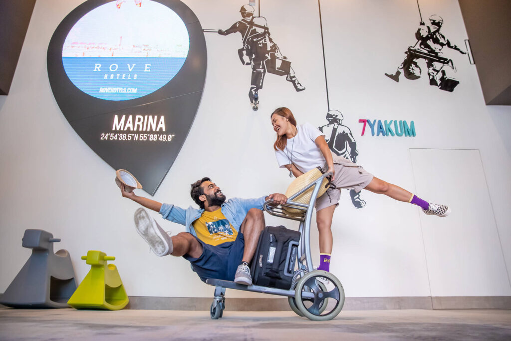 Rove Marina Dubai United Arab Emirates -entry