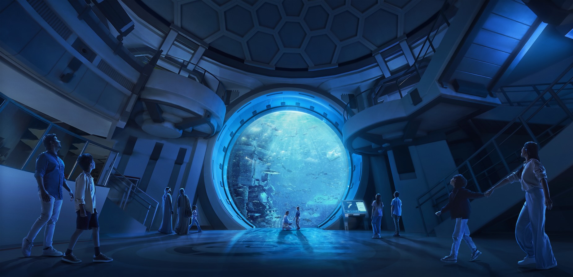 SeaWorld Abu Dhabi on Yas Island - theme park in the United Arab Emirates