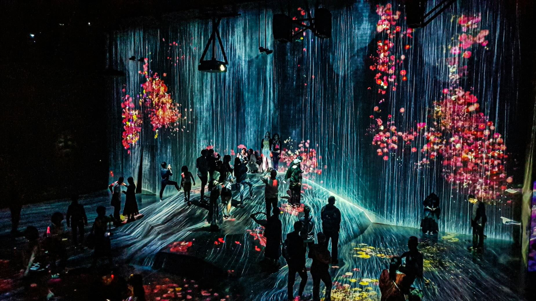 Tokyo TeamLab Borderless Japan Asia - Flowers