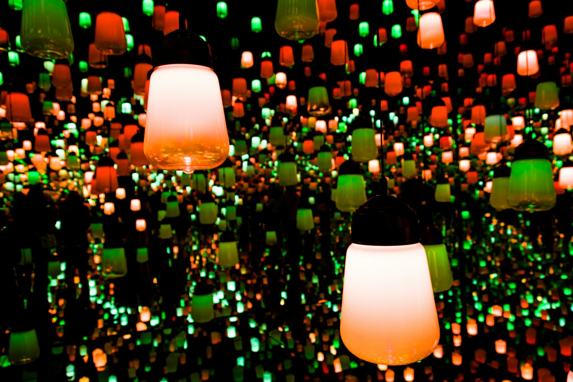 Tokyo TeamLab Borderless Japan Asia - Latern lights