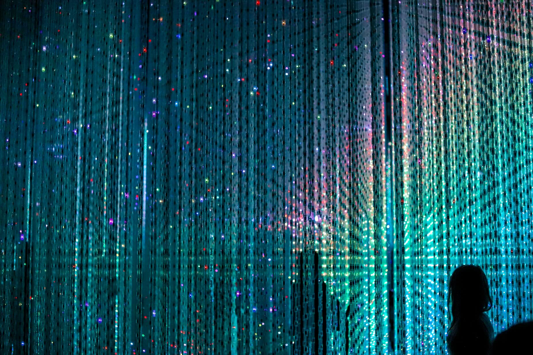 Tokyo TeamLab Planets Japan Asia - rainbow lights