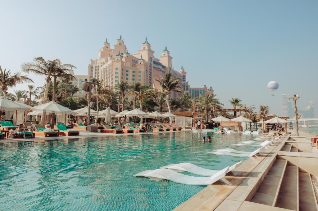 Atlantis the Palm Dubai United Arab Emirates White Beach