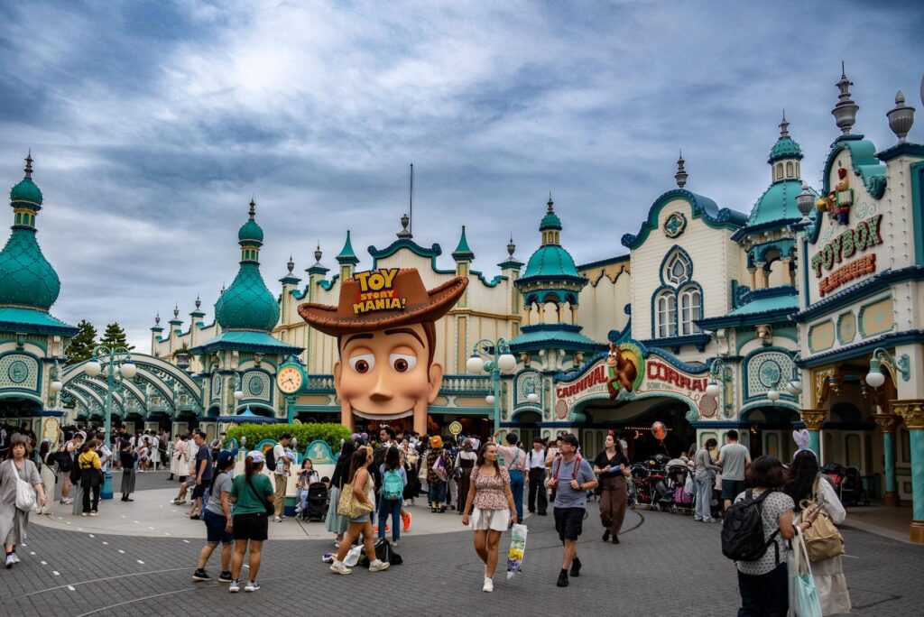 Tokyo Disney, Disneyland Japan Attraction Toy Story Mania