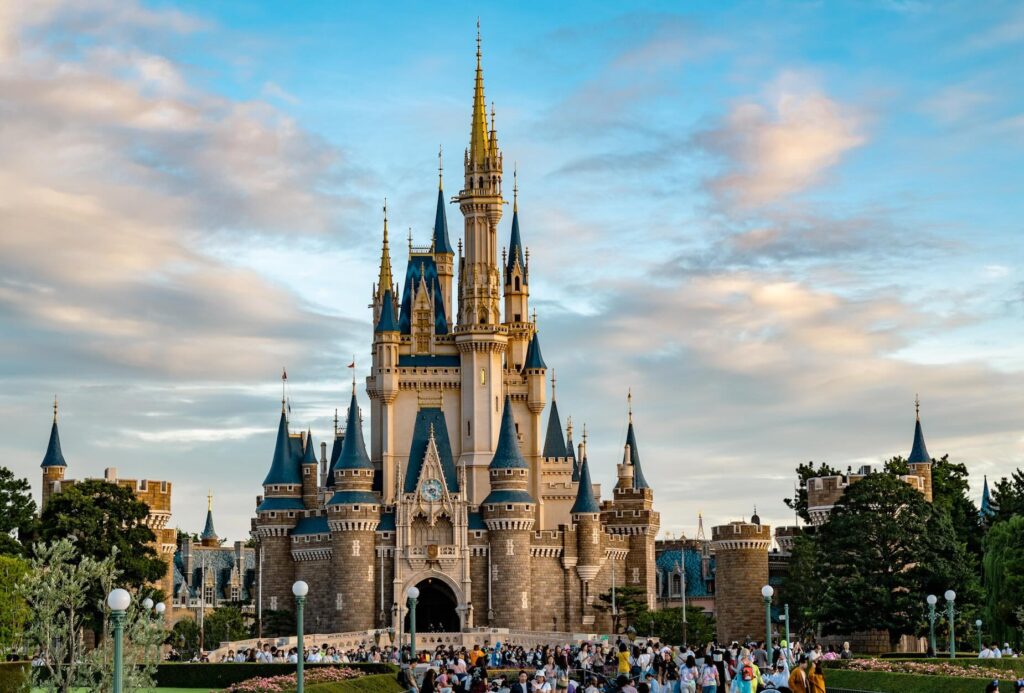 Castle during a vacation to Tokyo Disneyland, Japan Asia