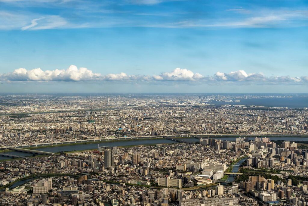 Tokyo Skytree Japan Asia, Views during a trip