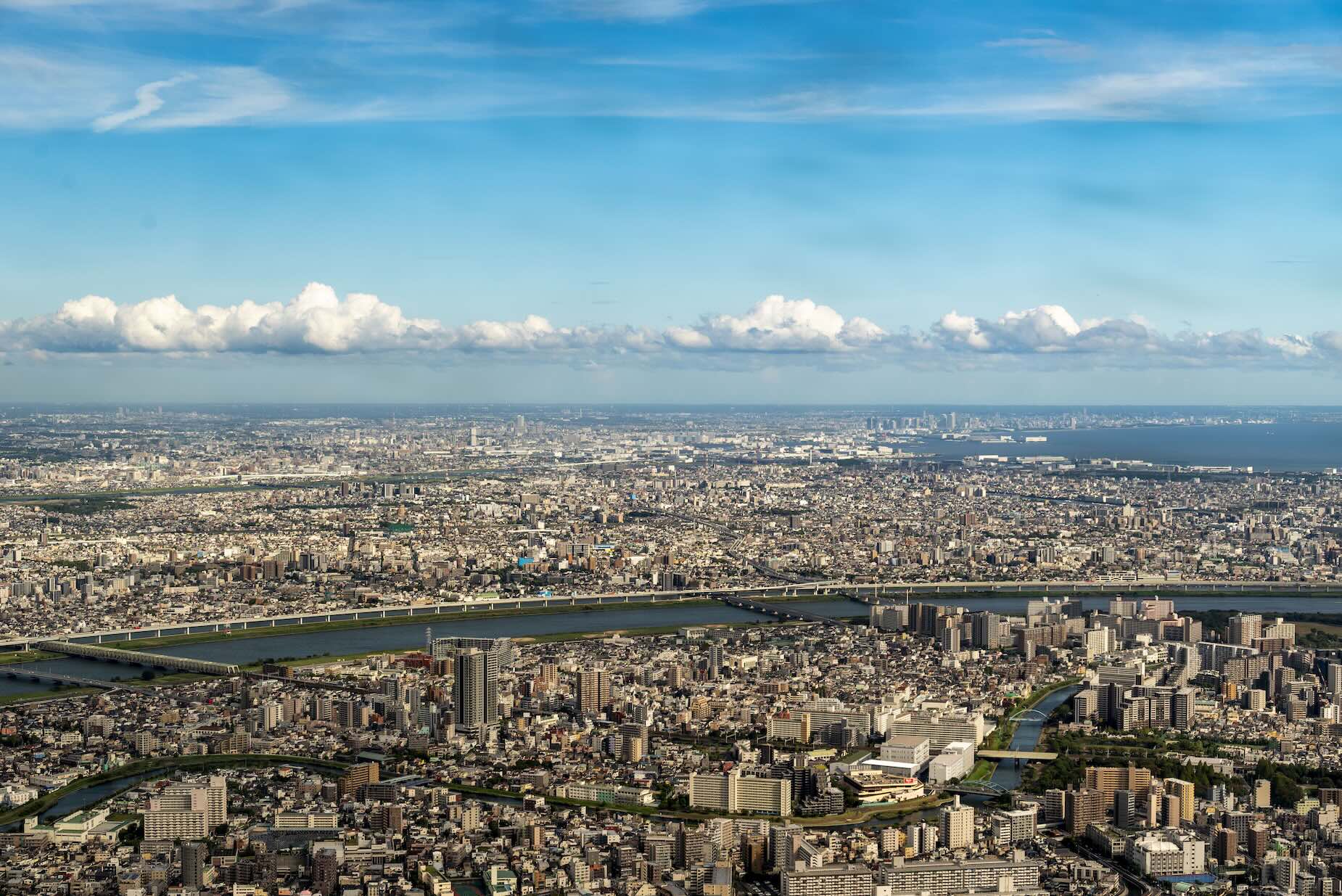 Tokyo Skytree Japan Asia, Views during a trip