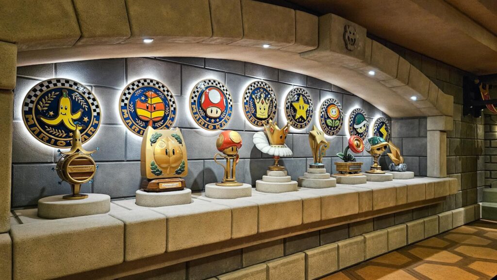 Super Nintendo World Mario Kart-ervaring met AR-effecten in Universal Studios Japan Osaka