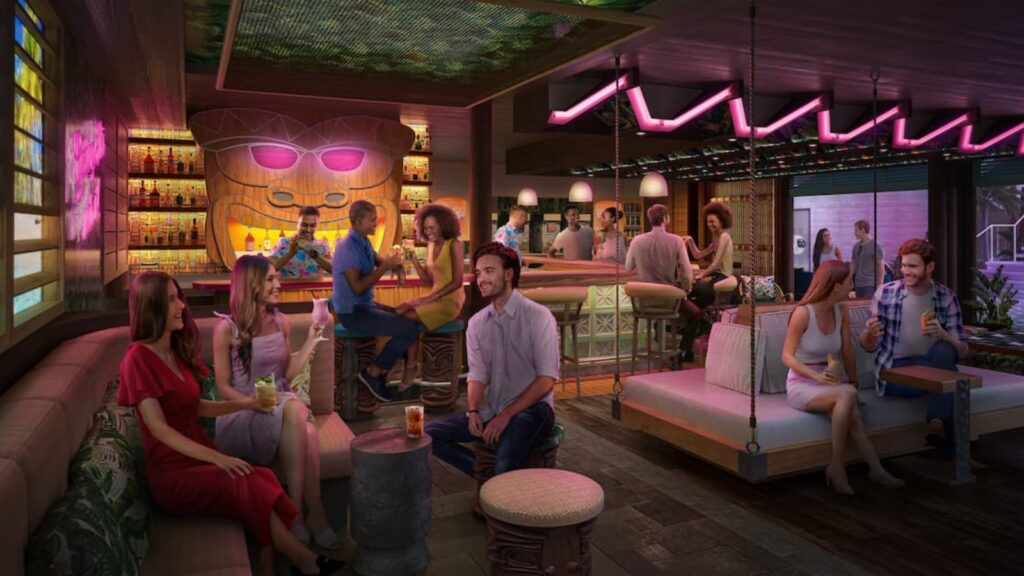 Utopia of the Seas - Royal Caribbean bar