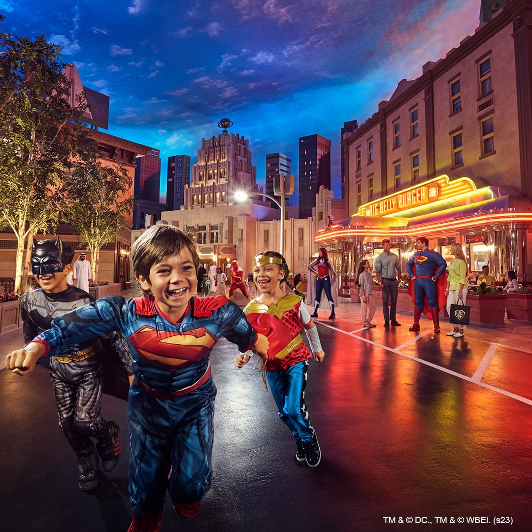 DC Superheroes at Warner Bros World Abu Dhabi